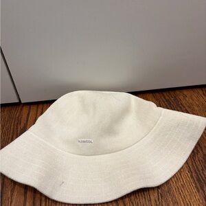 Kangol Cream Bucket Hat